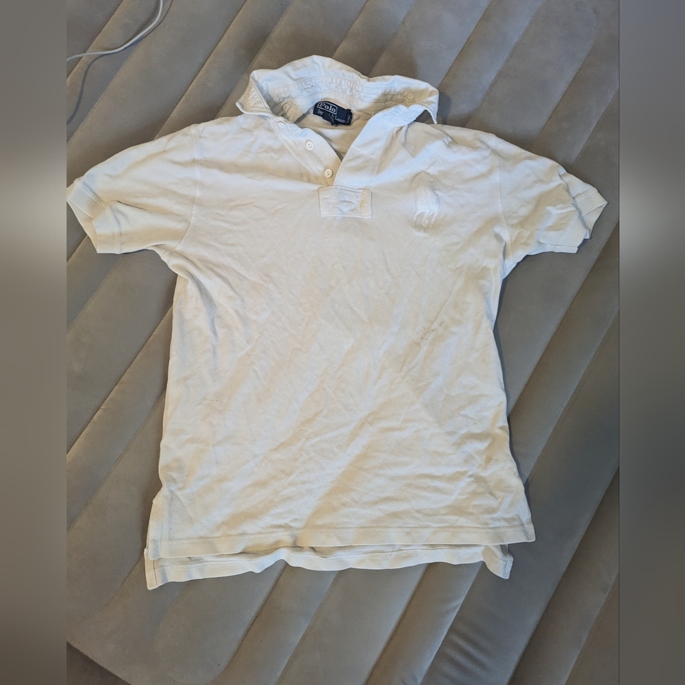 Ralph Lauren White Polo Shirt